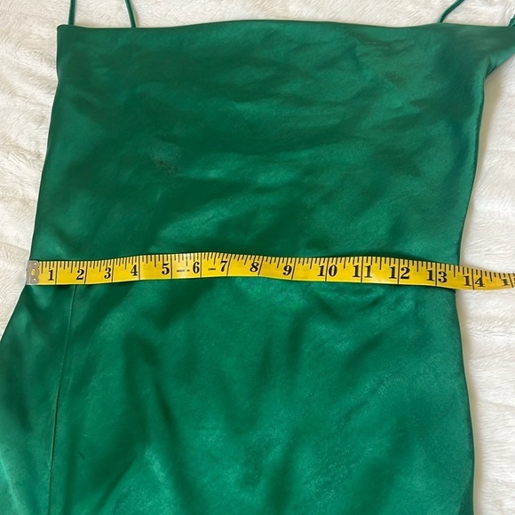 Walk the Line Emerald Green Slip Dress- LIONESS- Size S NWOT - Picture 6 of 15